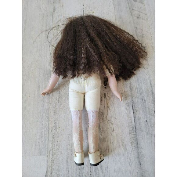 Vintage wind up AS IS girl porcelain doll collectible school girl - Picture 6 of 11